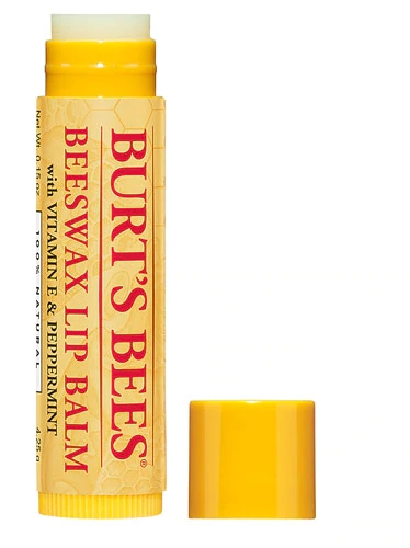 Comprar Burt's Bees 100% Narural Moisturizing Lip Balm - Original Beeswax with Vitamin E & Peppermint Oil -- 0.15 oz