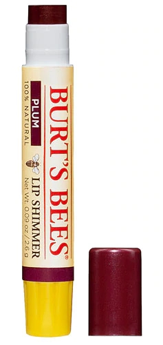 Comprar Burt's Bees 100% Natural Moisturizing Lip Shimmer Plum -- 0.09 oz
