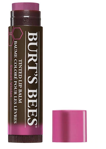Comprar Burt's Bees 100% Natural Tinted Lip Balm Sweet Violet with Shea Buter & Botanical Waxes -- 0.15 oz