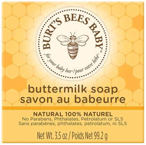 Comprar Burt's Bees Baby Buttermilk Soap 100% Natural Baby Soap Bar -- 1 Bar