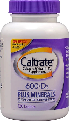 Comprar Caltrate 600 Plus D3 -- 120 Tablets