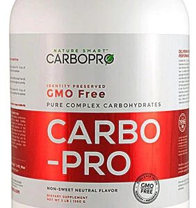 CarboPro GMO Free Pure Complex Carbohydrates Non-Sweet Neutral Flavor -- 3 lbs