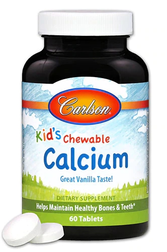 Comprar Carlson For Kids Chewable Calcium Vanilla -- 250 mg - 60 Tablets