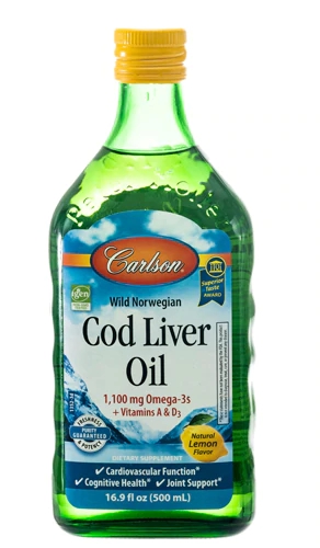Comprar Carlson Norwegian Cod Liver Oil Natural Lemon -- 16.9 fl oz