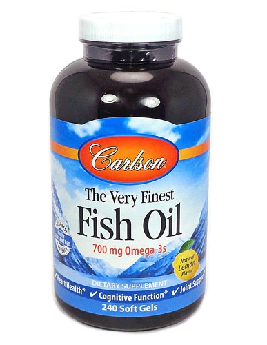 Comprar Carlson The Very Finest Fish Oil Lemon -- 700 mg - 240 Softgels