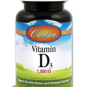 Carlson Vitamin D3 -- 1000 IU - 100 Softgels