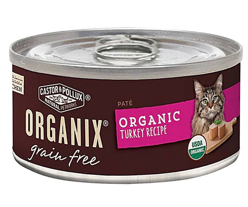 Comprar Castor & Pollux Organix® Grain Free Adult Cat Food Organic Turkey Pate Recipe -- 5.5 oz