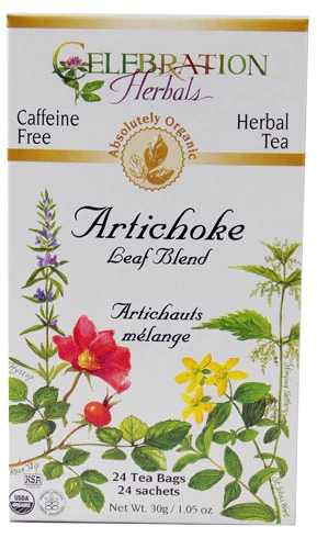 Celebration Herbals Organic Tea Artichoke Leaf Blend -- 24 Tea Bags
