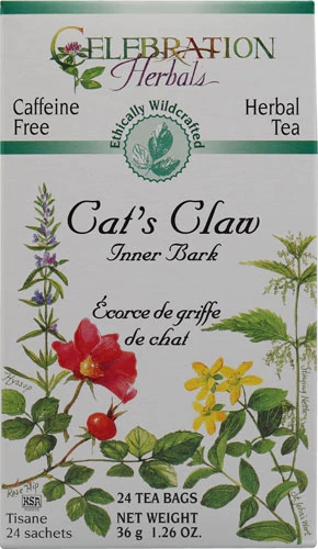 Comprar Celebration Herbals Herbal Tea Caffeine Free Cat's Claw Inner Bark -- 24 Tea Bags