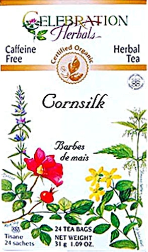 Comprar Celebration Herbals Organic Cornsilk Tea Caffeine Free -- 24 Herbal Tea Bags