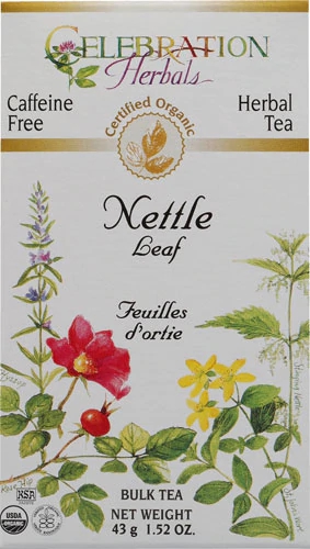 Comprar Celebration Herbals Organic Herbal Nettle Leaf Bulk Tea Caffeine Free -- 43 g