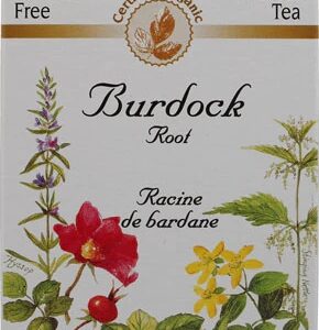Celebration Herbals Organic Burdock Root Tea Caffeine Free -- 24 Herbal Tea Bags