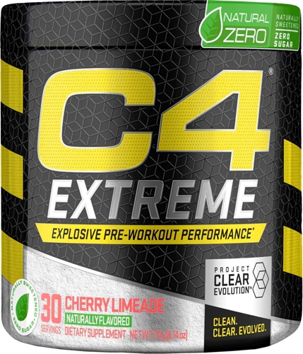 Comprar Cellucor C4® Extreme Natural Zero Pre-Workout Cherry Limeade -- 30 Servings