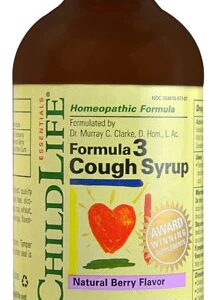 Childlife Formula 3 Cough Syrup Natural Berry -- 4 fl oz