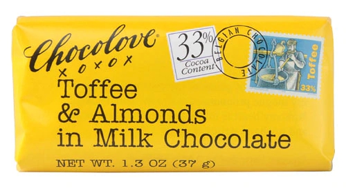 Comprar Chocolove Mini Milk Chocolate Bar Toffee & Almonds -- 1.3 oz