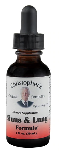 Comprar Christopher's Sinus And Lung Formula -- 1 fl oz