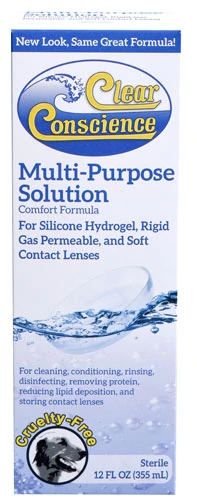 Comprar Clear Conscience Multi Purpose Solution For Soft Contact Lenses -- 12 fl oz