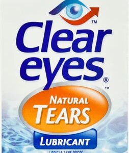 Clear Eyes Natural Tears Lubricant Mild Dry Eyes -- 0.5 fl oz