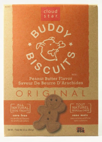 Cloud Star Buddy Biscuits™ Dog Treats Peanut Butter -- 16 oz