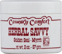 Country Comfort Herbal Savvy Golden Seal-Myrrh -- 2 oz