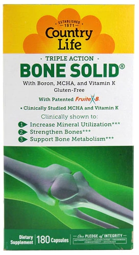 Comprar Country Life Bone Solid™ -- 180 Capsules