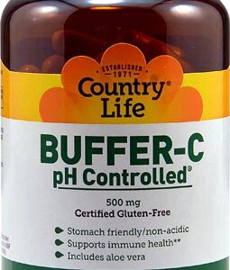 Country Life Buffer-C pH Controlled™ -- 500 mg - 120 Vegetarian Capsules