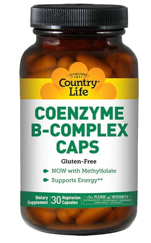 Comprar Country Life Coenzyme B-Complex Caps -- 30 Vegetarian Capsules