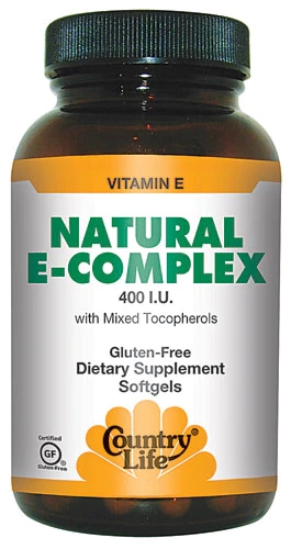 Comprar Country Life Natural E-Complex -- 400 IU - 180 Softgels