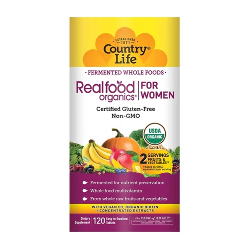 Comprar Country Life Realfood Organics® For Women -- 120 Tablets
