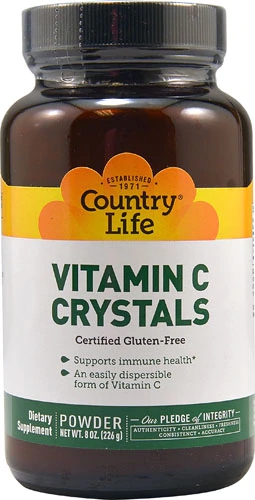 Comprar Country Life Vitamin C Crystals -- 8 oz