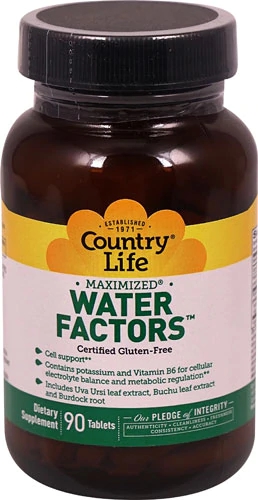 Comprar Country Life Water Factors™ -- 90 Tablets