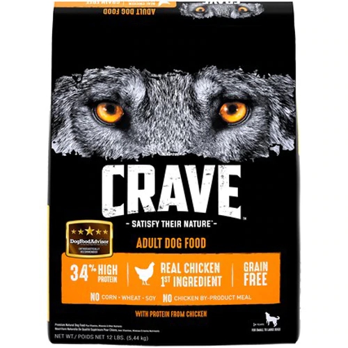 Comprar Crave Satisfy Their Nature™ Adult Dog Food Chicken -- 12 lb