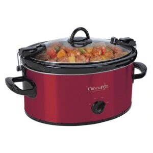 Crock Pot 6 Quart Cook & Carry™ Slow Cooker with Handle Red -- 1 Unit