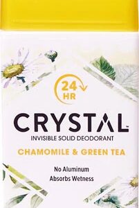 Crystal Invisible Solid Deodorant Chamomile & Green Tea -- 2.5 oz