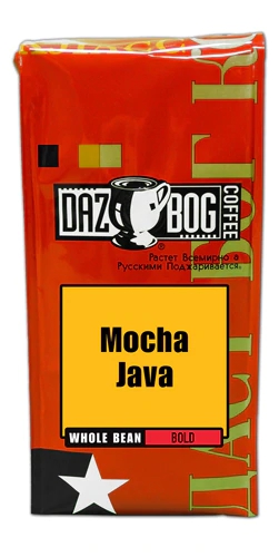 Comprar Dazbog Coffee Bold Whole Bean Mocha Java -- 12 oz