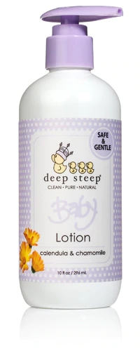 Deep Steep Baby Lotion Calendula and Chamomile -- 10 fl oz