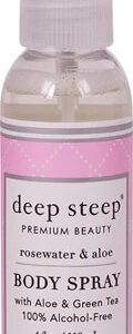 Deep Steep Body Spray Fresh Rosewater & Aloe -- 4 fl oz