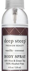 Deep Steep Body Spray Vanilla - Coconut -- 4 fl oz