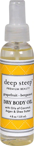 Comprar Deep Steep Dry Body Oil Grapefruit Bergamot -- 4 fl oz