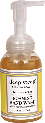 Comprar Deep Steep Foaming Hand Wash, Lemon Cream -- 8 fl oz