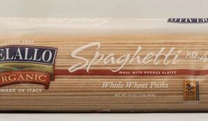 Delallo Organic Spaghetti Pasta Whole Wheat No.4 -- 1 lb