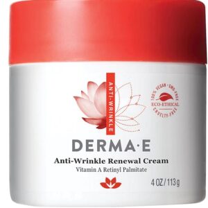 Derma E Anti-Wrinkle Renewal Cream -- 4 oz