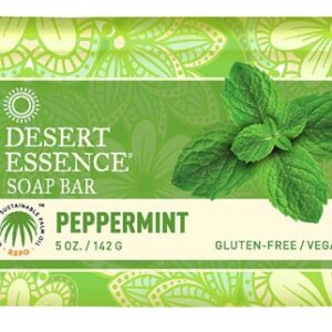Desert Essence Soap Bar Peppermint -- 5 oz