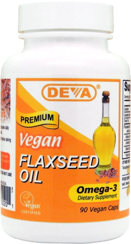 Comprar Deva Vegan Flaxseed Oil -- 90 Vcaps®