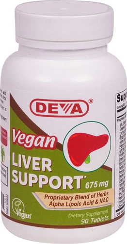 Comprar Deva Vegan Liver Support -- 675 mg - 90 Tablets