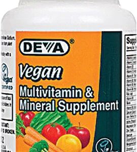 Deva Vegan Tiny Tablets Multivitamin & Mineral Supplement -- 90 Vegan Tablets
