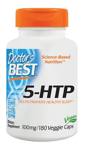 Comprar Doctor's Best 5 HTP -- 100 mg - 180 Veggie Caps