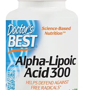Doctor's Best Alpha-Lipoic Acid 300 -- 300 mg - 180 Veggie Caps