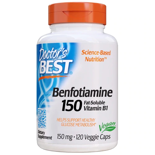 Comprar Doctor's Best Benfotiamine 150 with BenfoPure™ -- 150 mg - 120 Veggie Caps
