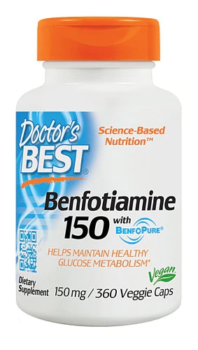 Comprar Doctor's Best Benfotiamine 150 with BenoPure® -- 150 mg - 360 Veggie Caps